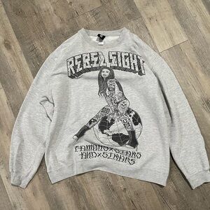 Famous Stars & Straps Gray Graphic Sweatshirt
